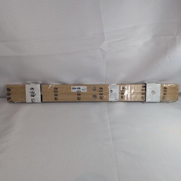 IKEA VISBÄCK 204.217.64 Poster Hanger Bamboo 24" 61cm 2 Inside NEW SEALED - Picture 4 of 5